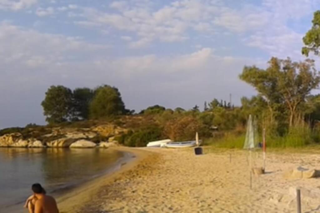 Havikee, Private Beach Villa! Ormos Panagias Exterior foto